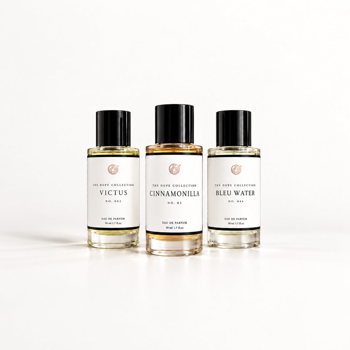 Bestseller Trio För honom – Victus, Cinnamonilla och Bleu Water, 3 × 50 ml